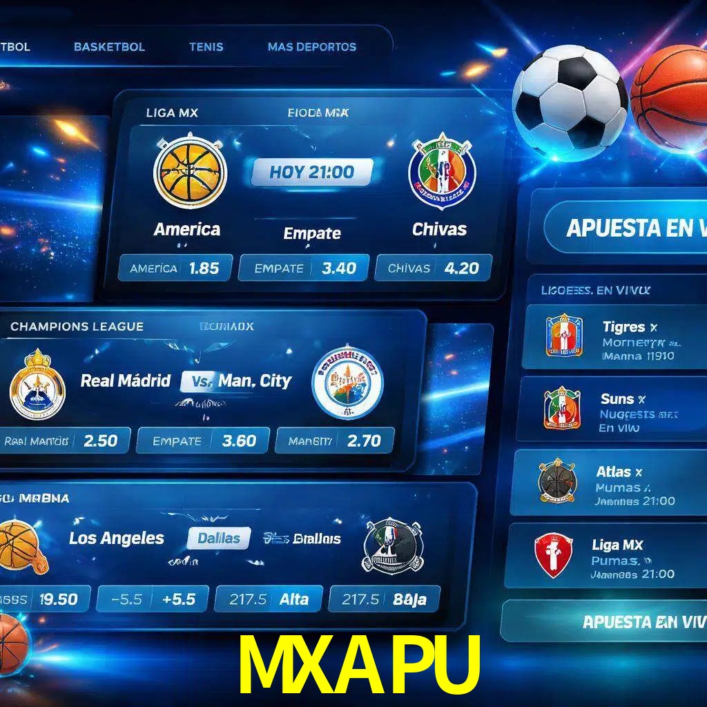 Mercados de apuestas deportivas MXAPU para jugadores en México